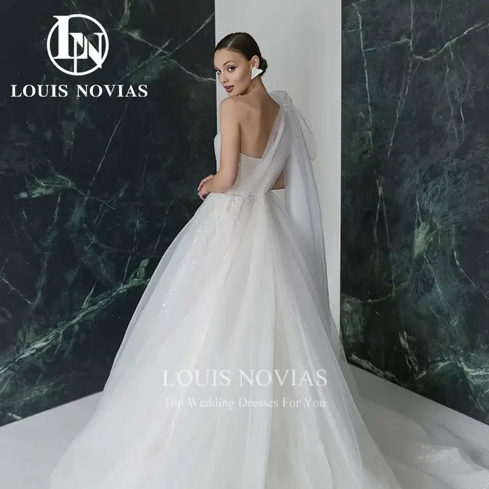 Modiis Novias-Robe de mariée princesse en tulle brillant