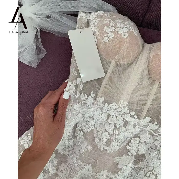 Luxe chérie robe de mariée 2026 glamour hors de l'épaule sirène princesse
