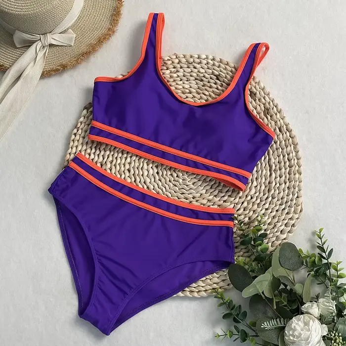 DEBAIOR 2025 nouveau Patchwork Sexy Bikini ensemble femmes maillot de bain vacances maillots