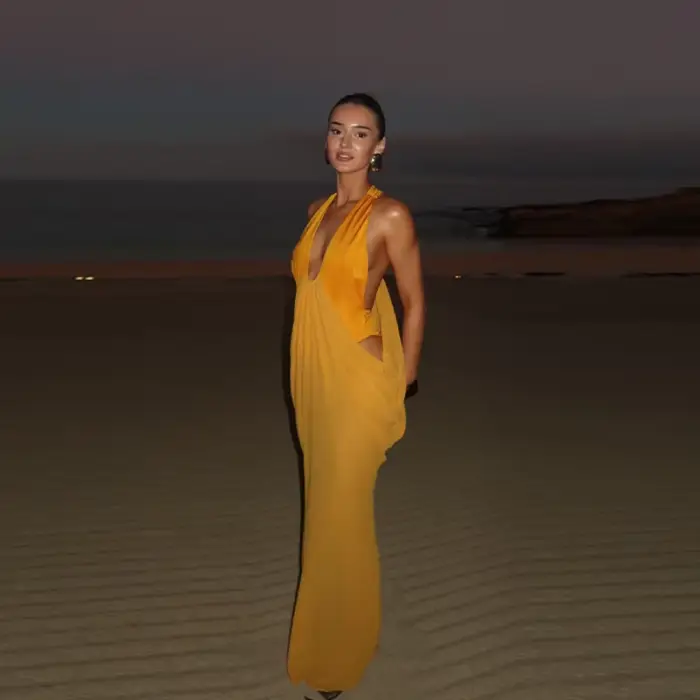Nouvelle Robe Longue Maxi Fluide Bohème pour Femme
