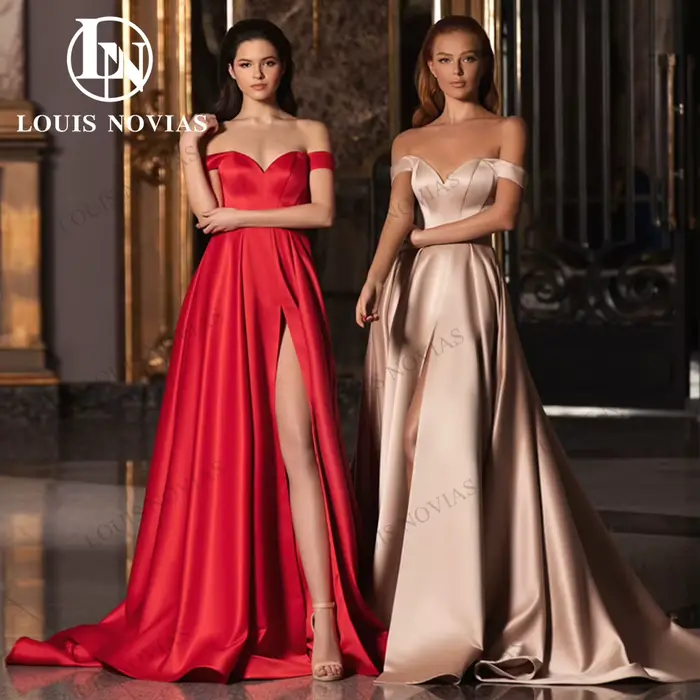 Modiis-Robes de soirée sexy pour femmes, Robes de soirée vintage, Cuisse fendue, Éducatif, Charmant,