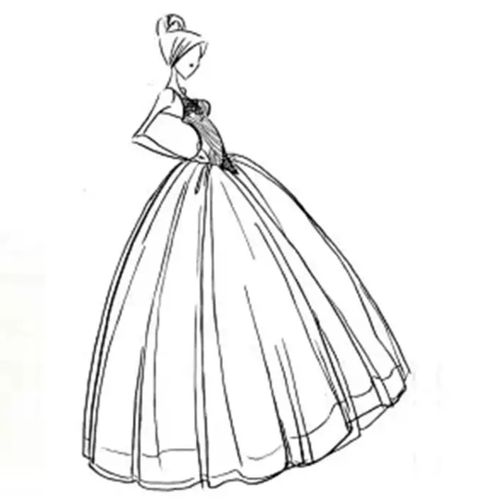 Robes de mariée sur mesure pour les clients