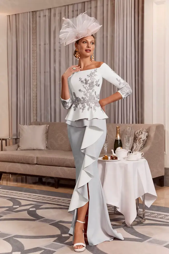 Robes sirène personnalisées pour la mère de la mariée