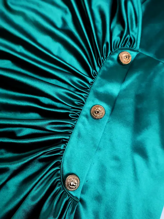 Robe longue en Satin pour femmes
