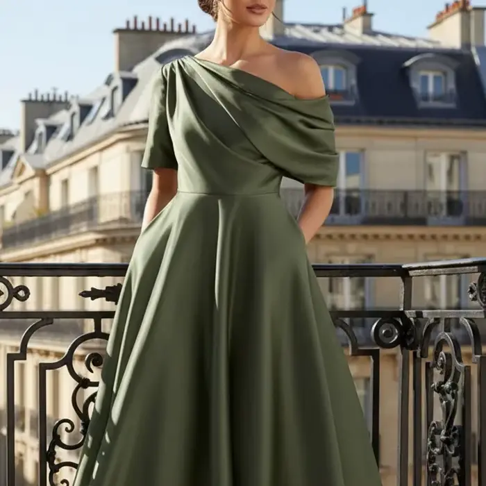 Robe élégante pour mère de la mariée