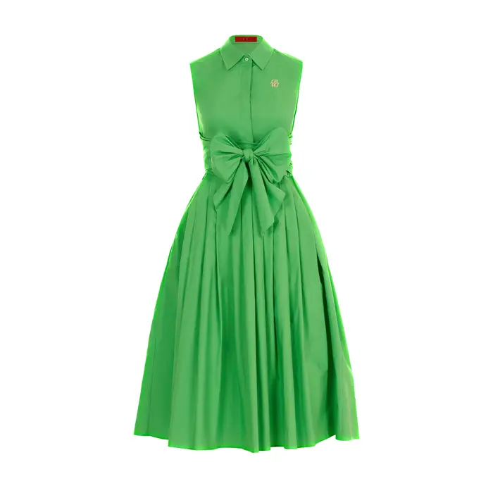 CHCH robe femme été plage fête sans manches simple boutonnage à lacets conception robe longue femme