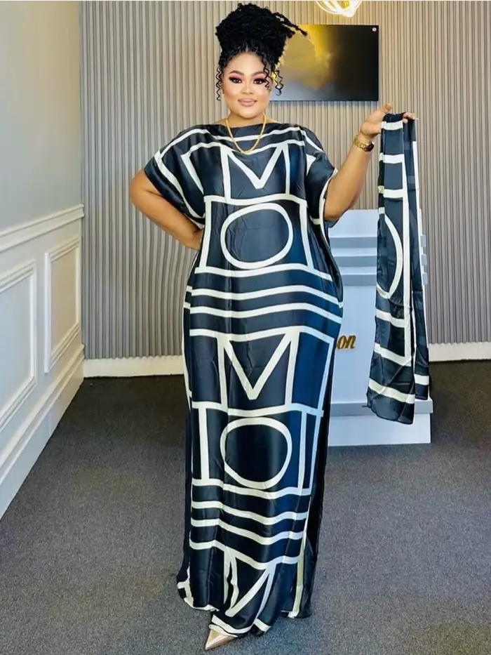 Robes de vacances amples d'été, robe décontractée grande taille, vêtements africains, Abayas de soir