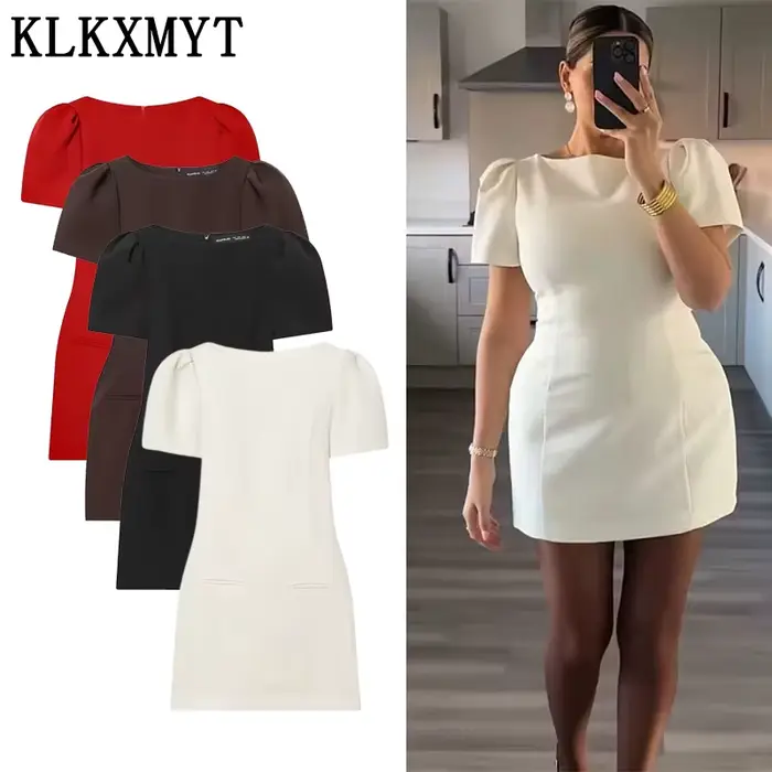 Robe courte élégante pour femmes