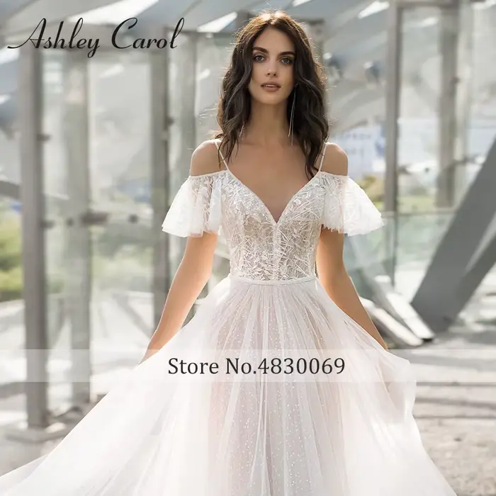 Ashley Carol-Robe de mariée trapèze