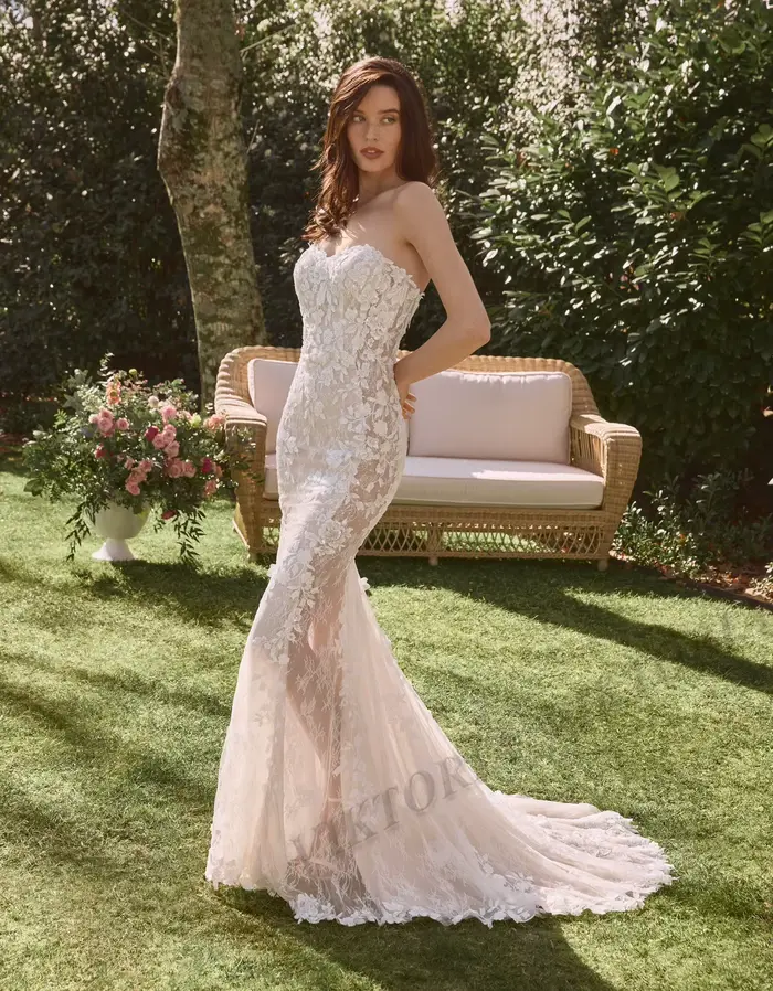 Robe de Mariée en Tulle à la Mode
