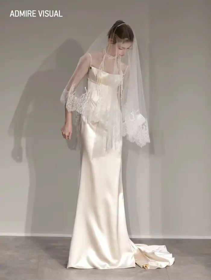 Robe de Mariée Sirène en Satin