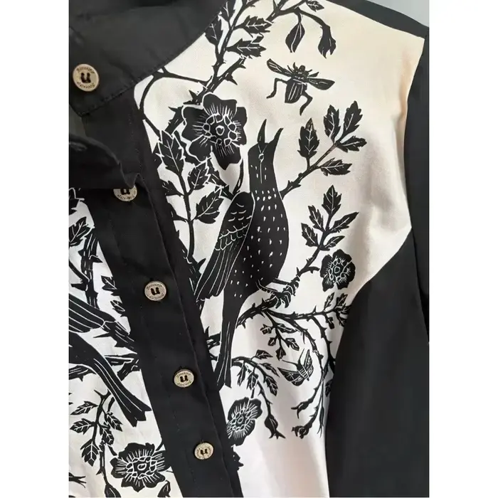 Robe de Cowboy occidentale Vintage à imprimé floral pour femmes