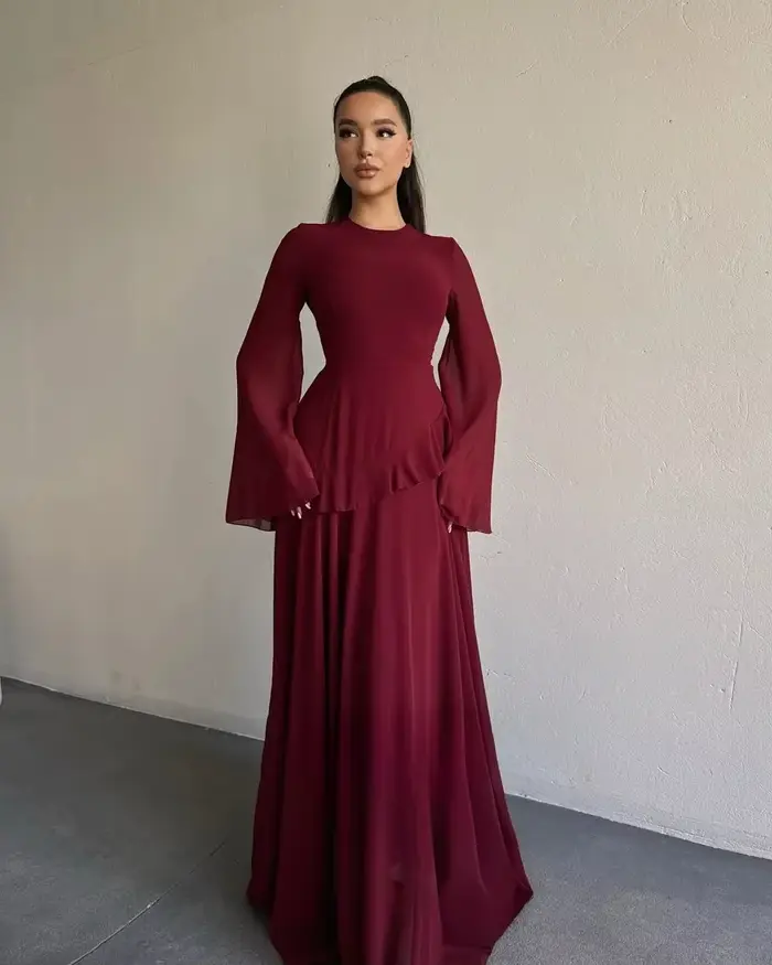 Robe de soirée élégante et formelle pour femme, idéale pour les occasions spéciales, mariages et bals de promo – Collection 2026 – Robes sur mesure