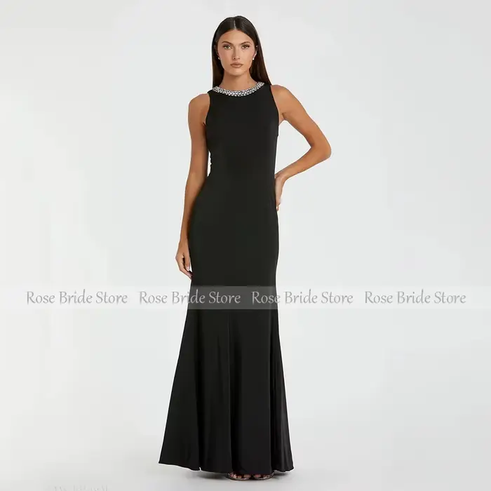 Robe de soirée élégante personnalisée pour invitées de mariage