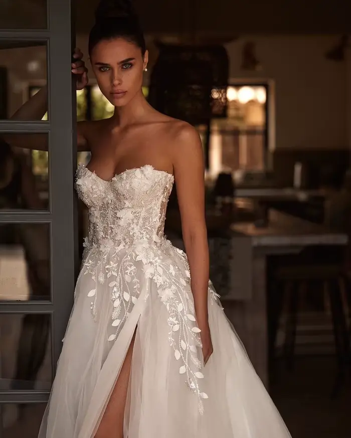 Msikoods-Robes de mariée princesse sexy pour femmes