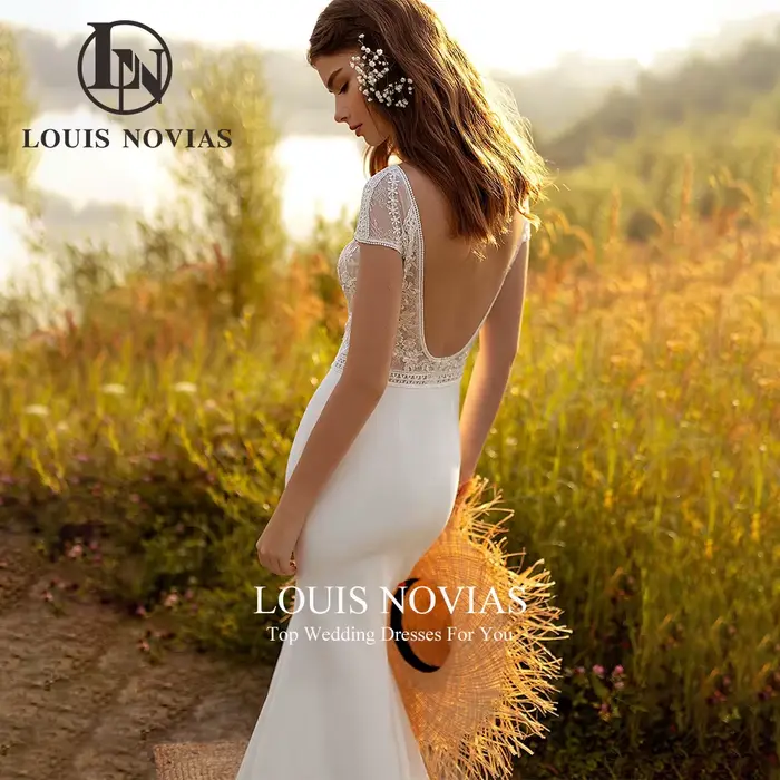 Modiis-Robes de mariée sirène pour femmes