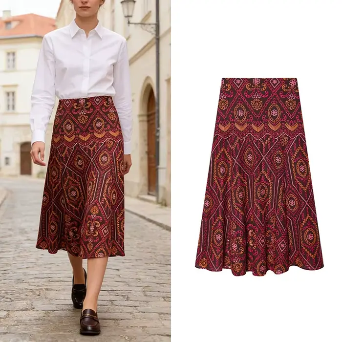 Robe longue bohème brodée pour femme, silhouette empire, motifs ajourés, sortie nocturne, printemps été, occaions spéciales