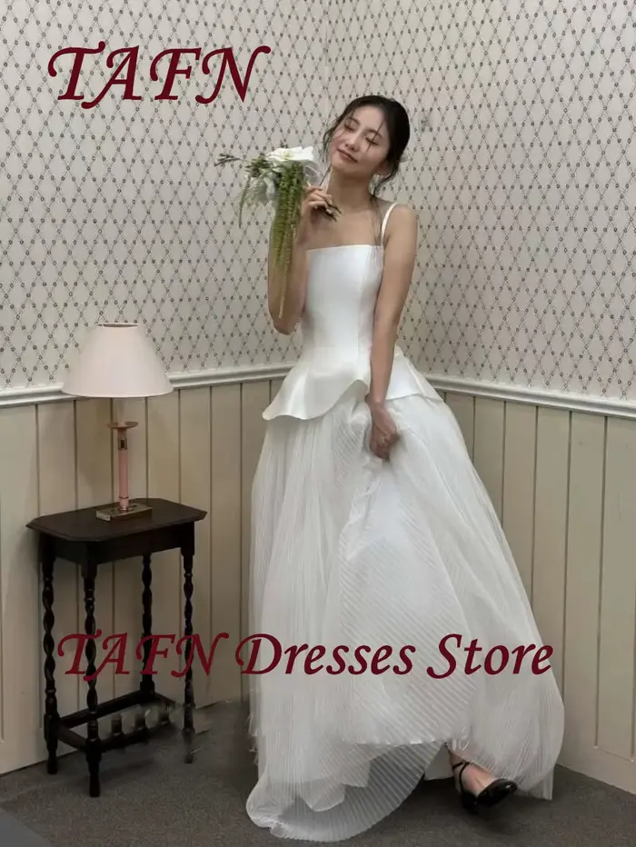 TAFN – robe de mariée trapèze Simple