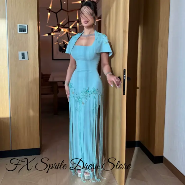 Robe de soirée sirène délicate
