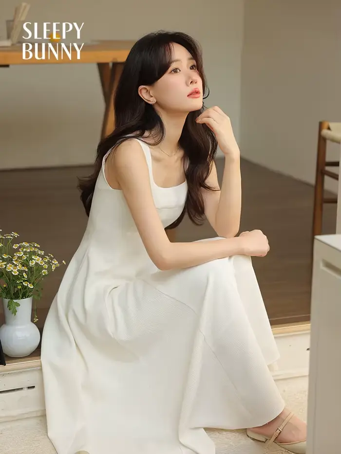 Robe Maxi sans manches pour femmes