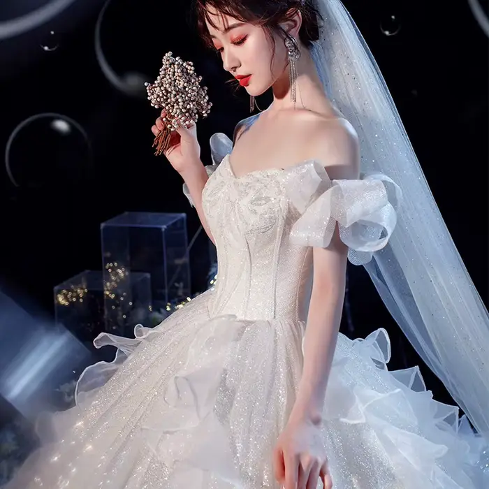 Maria Novia-Robe de mariée princesse chérie personnalisée pour femme