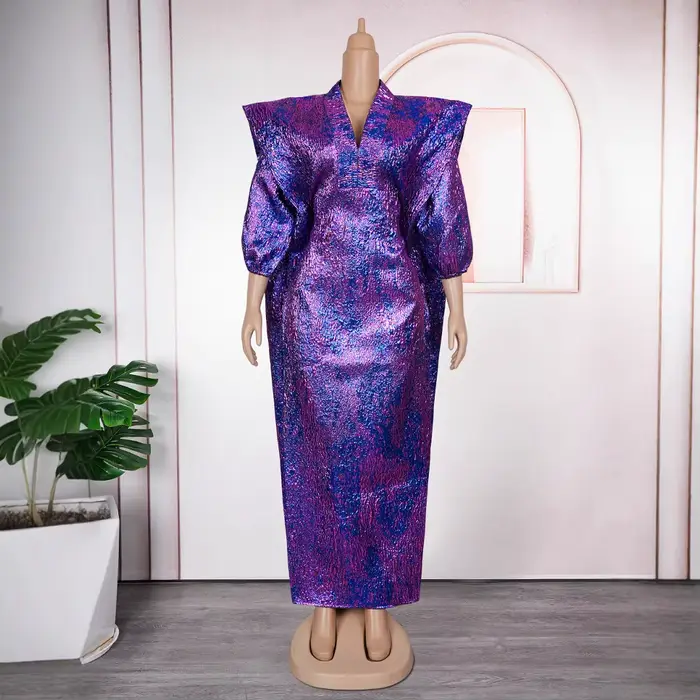 Robe Jacquard musulmane élégante pour femmes
