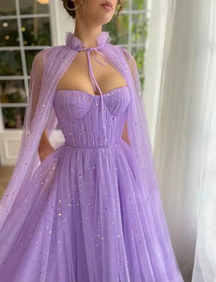Robe de Soirée en Tulle Brcorporelle
