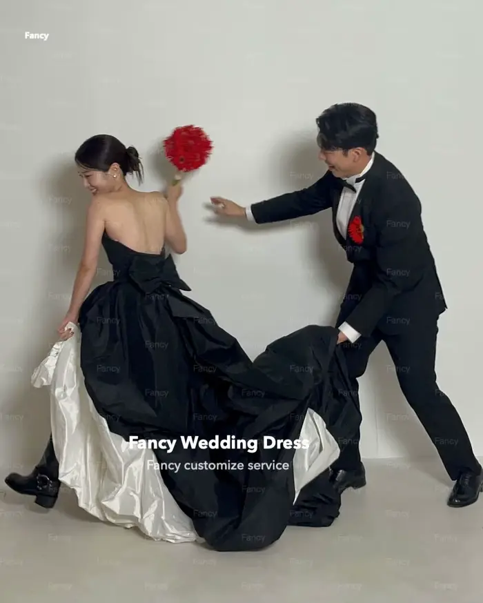 Robe de mariée fantaisie coréenne