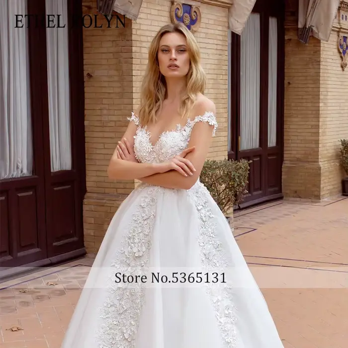 ETHEL ROCirCN-Robe de mariée sexy pour femme