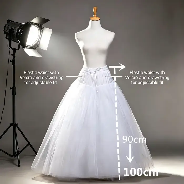 Jupon en tulle et crinoline moelleux à 4