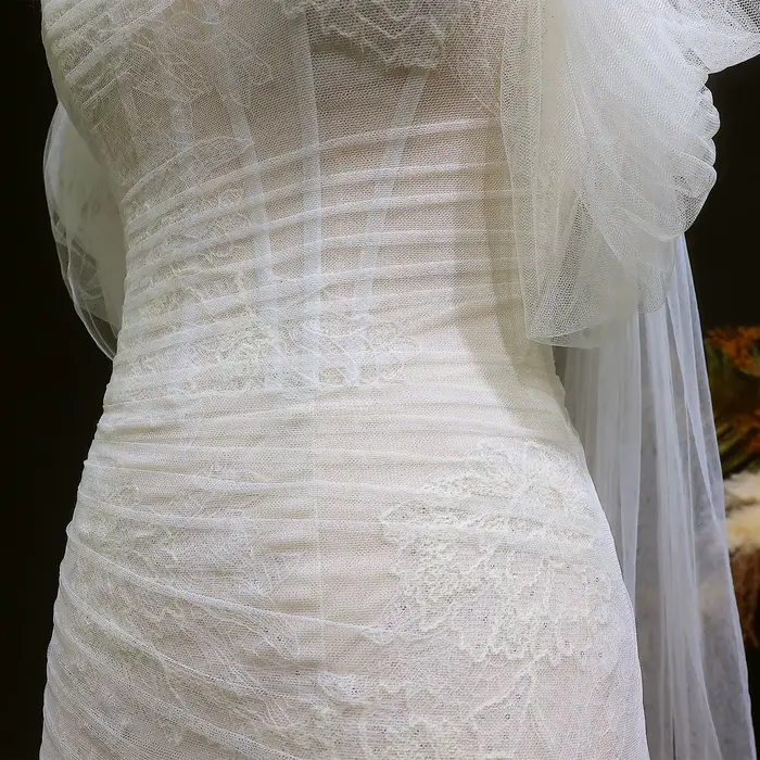 Robes de mariée élégantes Sheer Fairy pour femmes