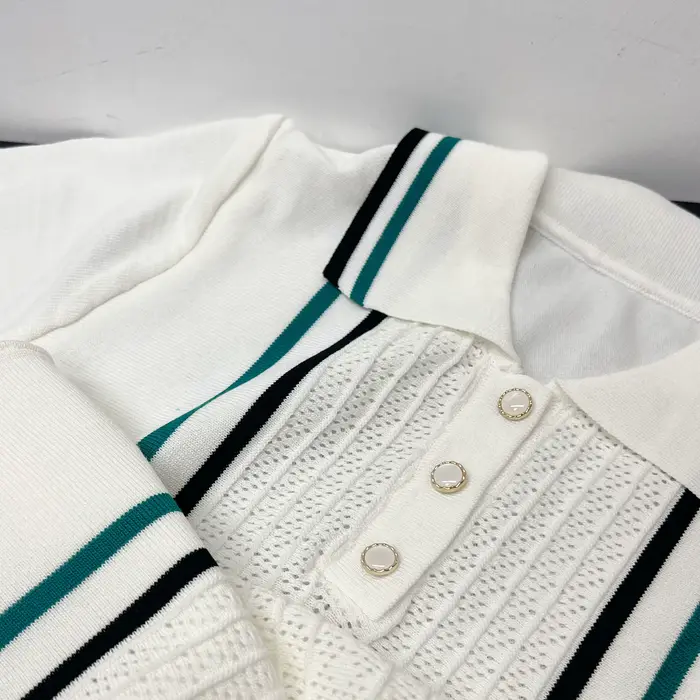 YuooMuoo Chic mode Sexy paquet hanches tricoté Mini robe 2026 été Vintage col rabattu à volants robe de soirée Streetrwear