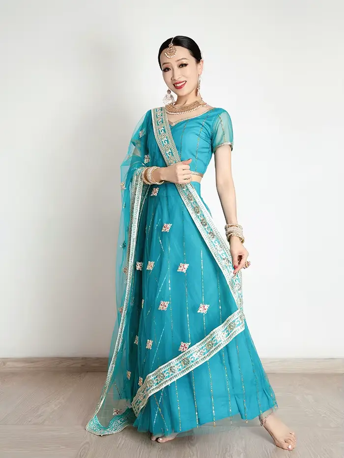 Sarees indiens traditionnels pour femmes, robe de soirée élégante, vêtements de danse cosplay, vêtements de scène, robe pakistanaise, A9, 2025