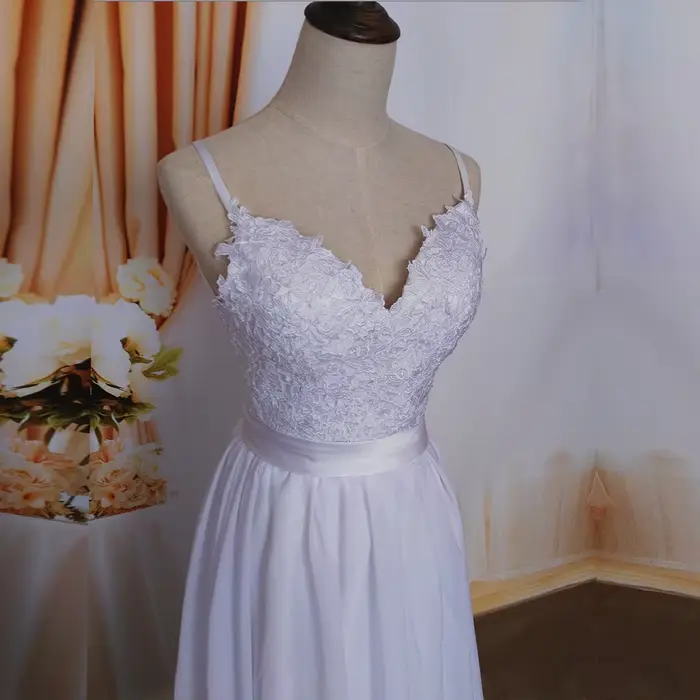 Robe de Mariée Blanche Ivoire Personnalisée