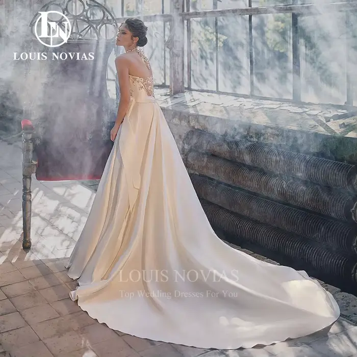 Modiis-Robe de mariée A-Line dos nu sans bretelles