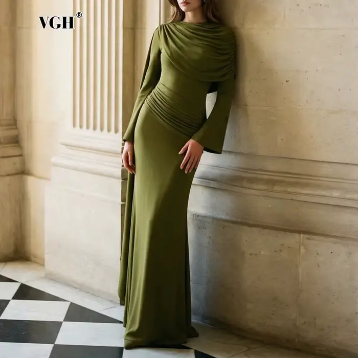 Robe longue sirène VGH pour invitées de mariage