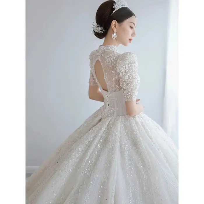Robe de mariée princesse française