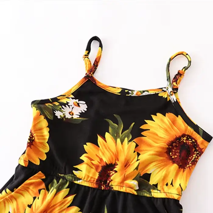 Robe mère-fille, vêtements d'été pour enfants