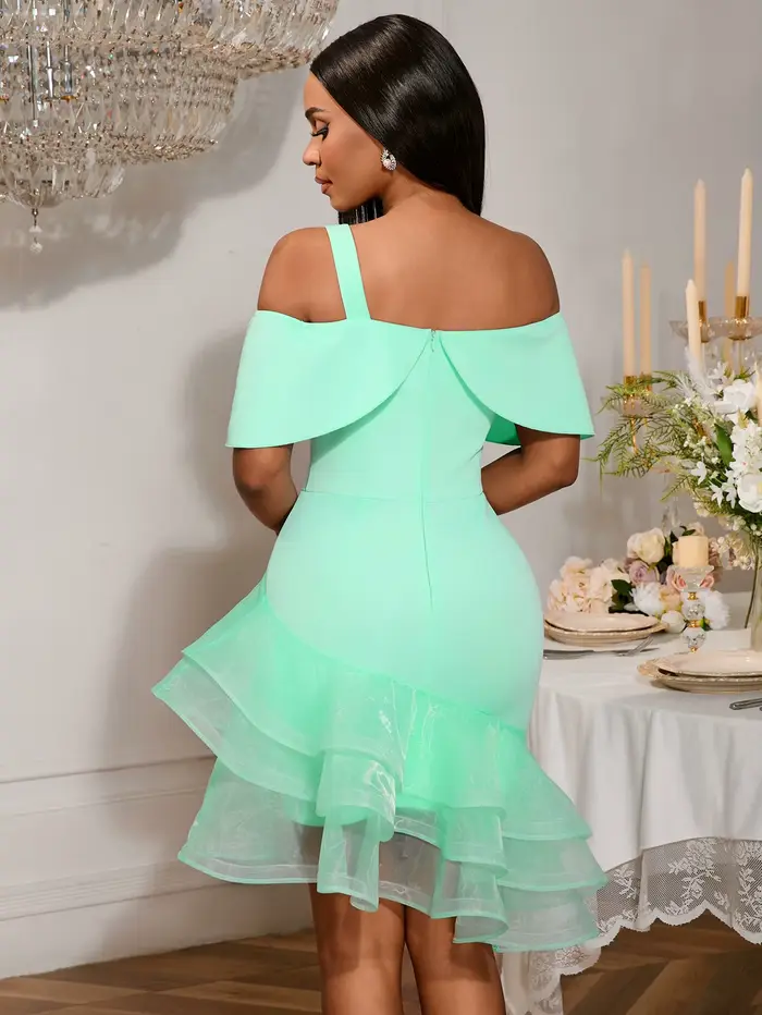 Robe sirène en Patchwork