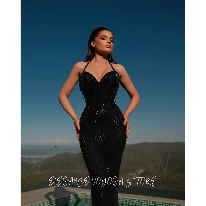 Robe de soirée EVS pour femme