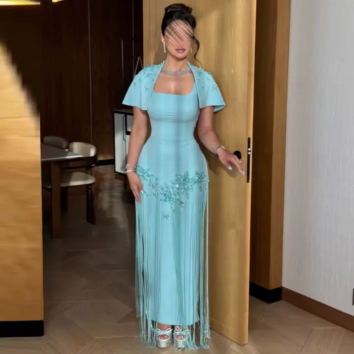 Robe de soirée sirène délicate