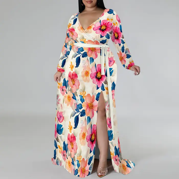 Robe grande taille pour femmes courbées