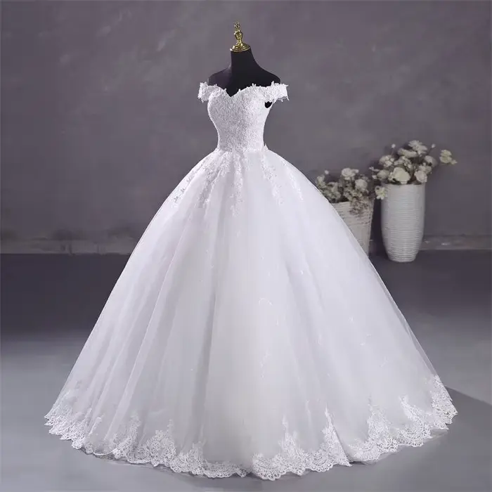 Ashley Gloria-Robe de mariée blanche pure