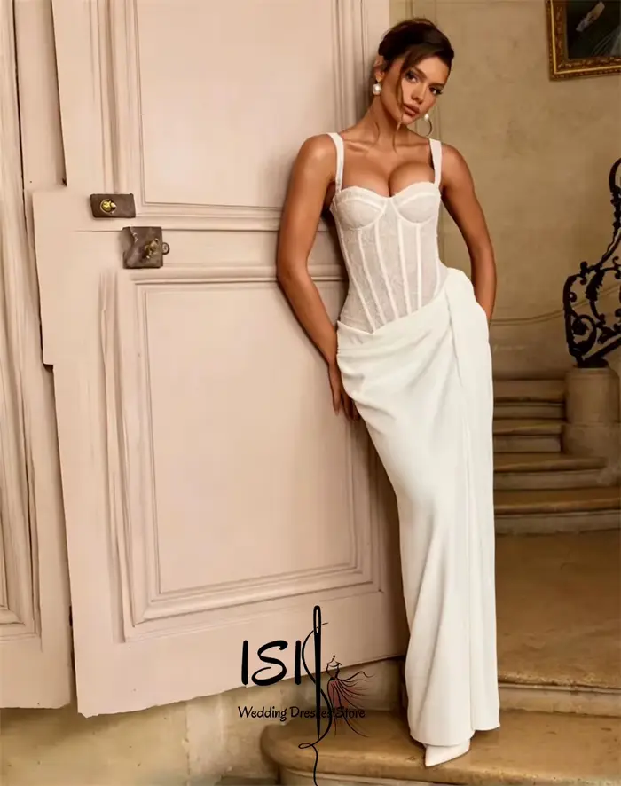 Robe de mariée sirène élégante ISI
