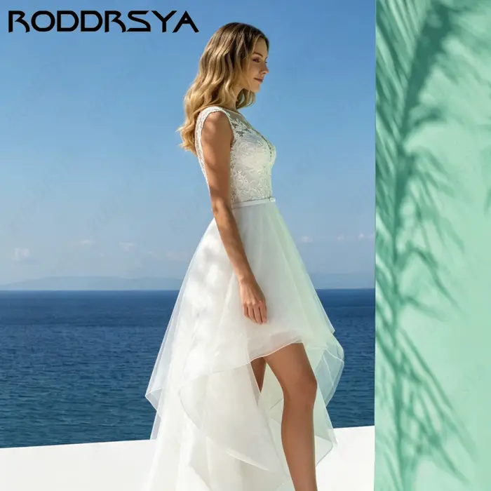 Robe de Mariée Exquise Personnalisable en Polyester Avec Appliques Dentelle pour Femmes Occasions Spéciales