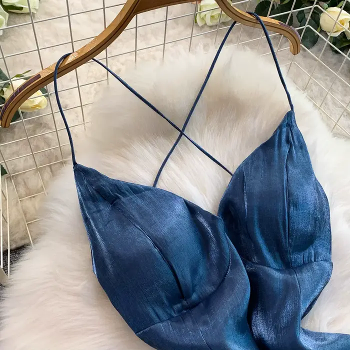 Chic vintage sans manches à volants robes de cérémonie élégantes hotsweet robe d'été femmes vêtements