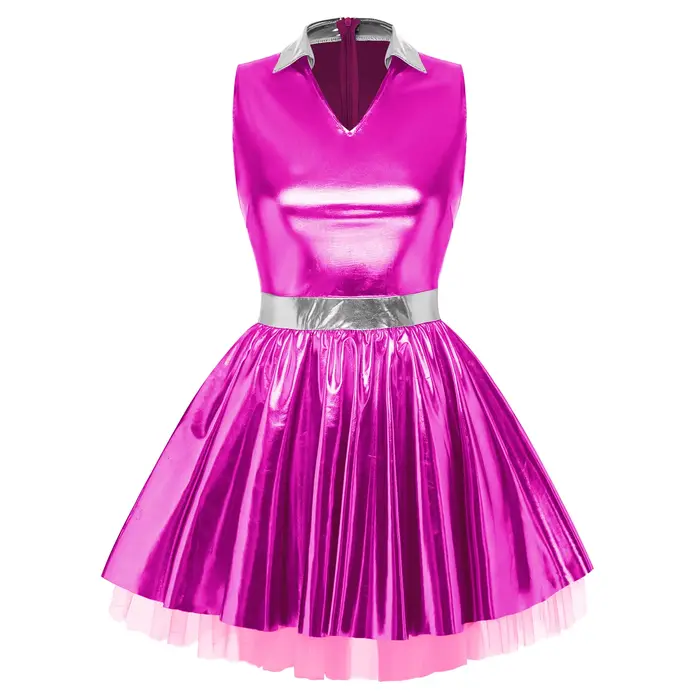 Robe tutu disco pour femme adulte