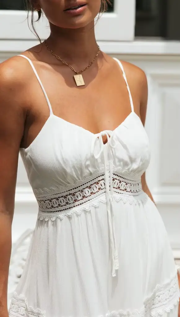 Robe longue en Crochet à fleurs pour femmes