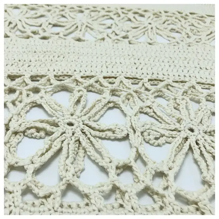 Robe de plage longue, détail Crochet
