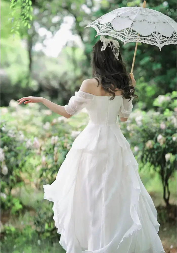 Robe de princesse romantique Fairycore pour femme